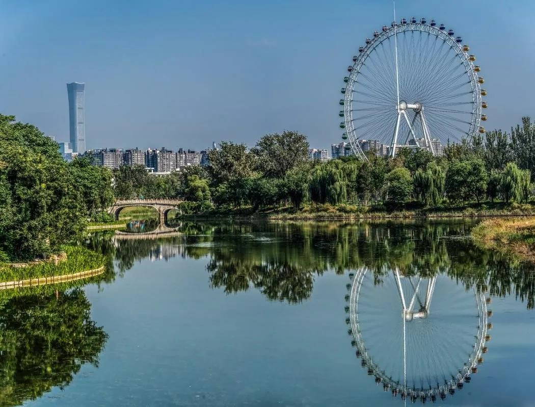 龙潭中湖公园的摩天轮，承载着很多北京孩子儿时的美好记忆